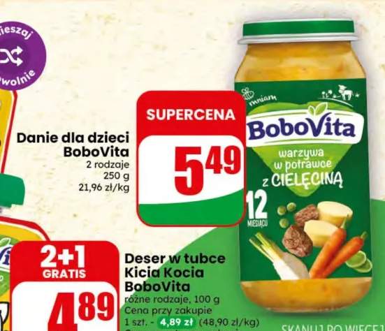 Danie dla dzieci BoboVita