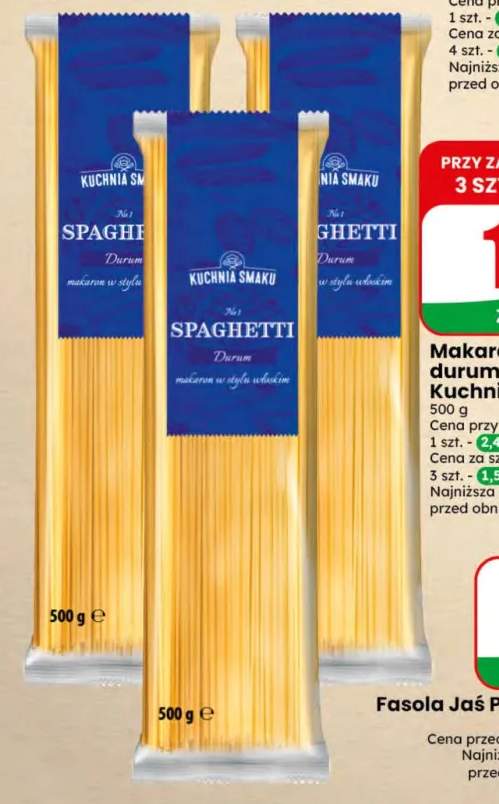 Makaron durum spaghetti Kuchnia Smaku