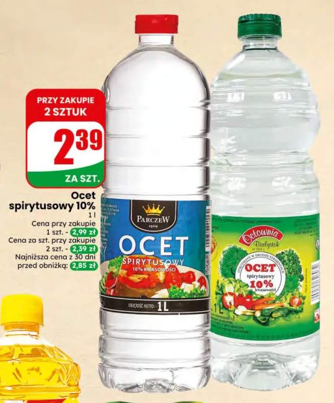 Ocet spirytusowy 10% Octownia Białystok +1 wariant
