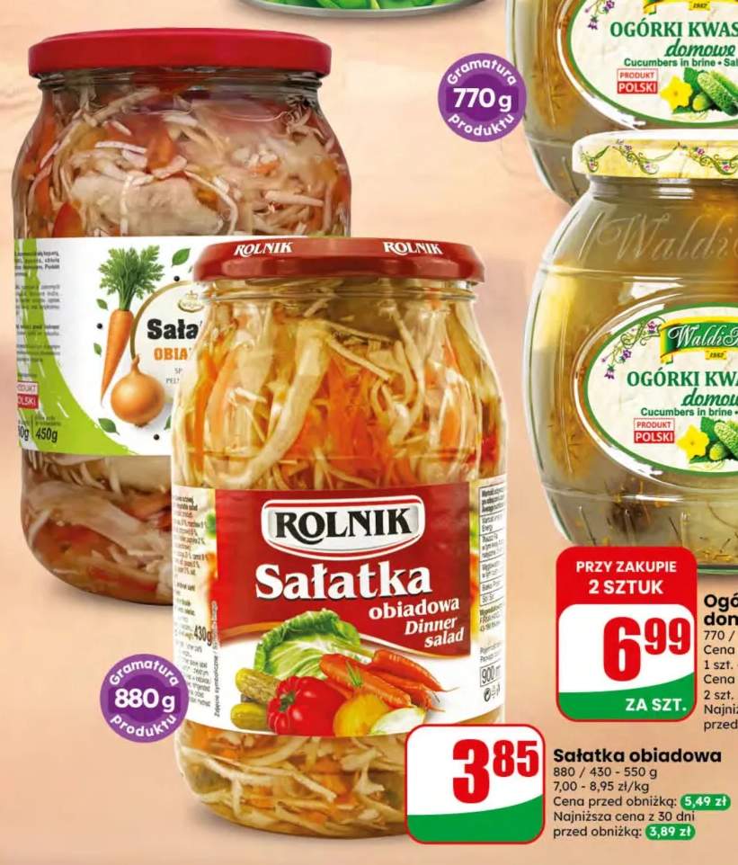 Sałatka obiadowa Rolnik