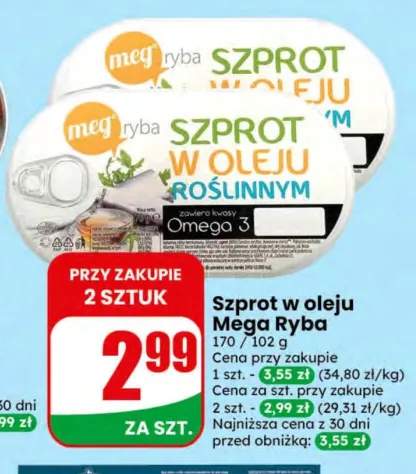 Szprot w oleju Mega Ryba