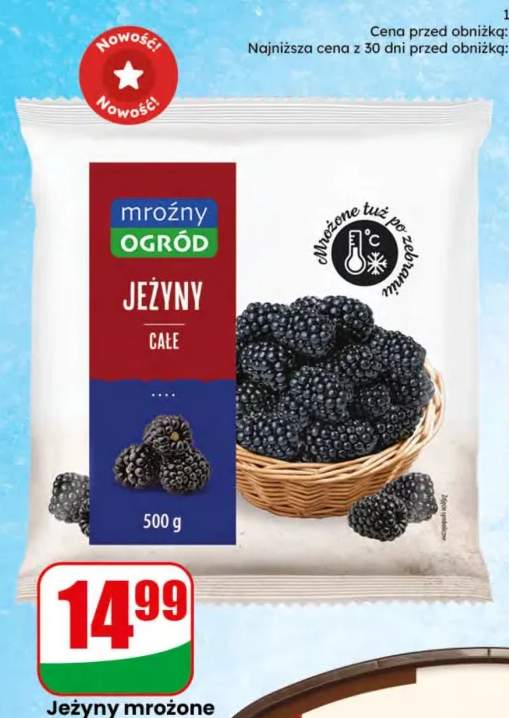 Jeżyny mrożone Mroźny Ogród