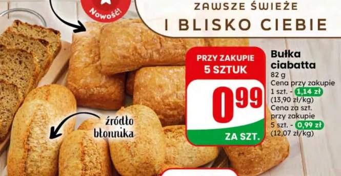 Bułka ciabatta