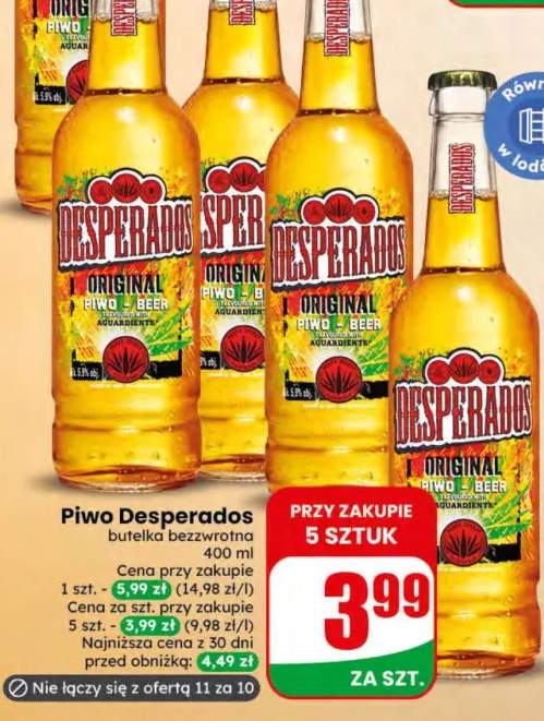 Piwo Desperados Original