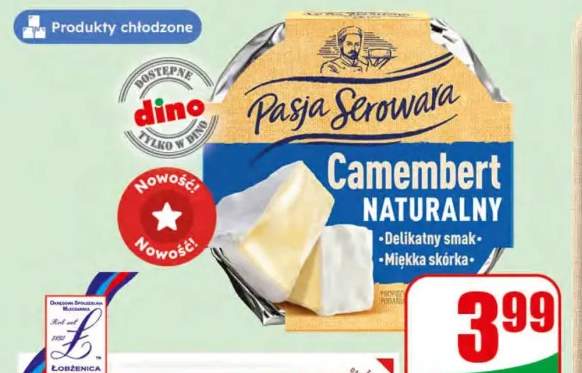 Ser pleśniowy camembert naturalny Pasja Serowara