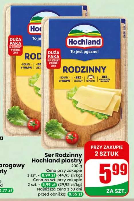 Ser Rodzinny w plastrach Hochland