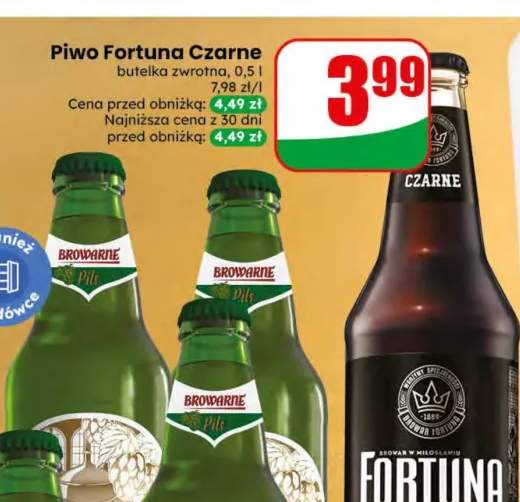 Piwo Fortuna Czarne