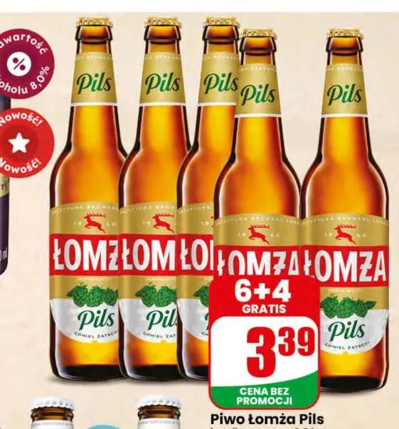Piwo Łomża Pils