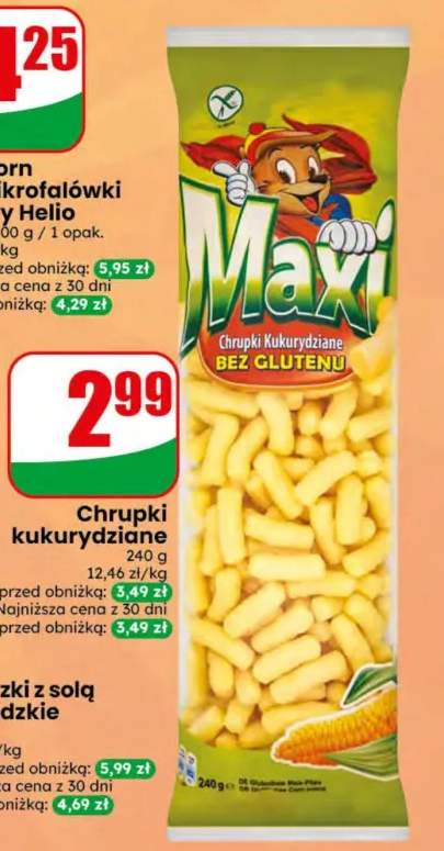 Chrupki kukurydziane Maxi