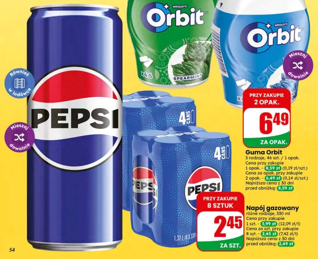 Napój gazowany Pepsi
