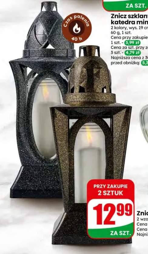 Znicz kapliczka Aurea +1 wariant