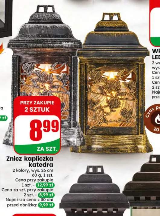 Znicz kapliczka katedra