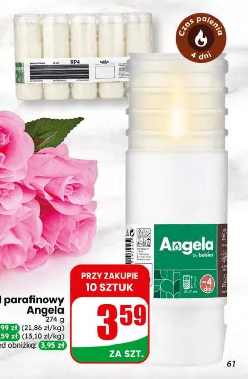 Wkład parafinowy Angela