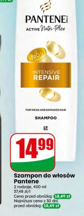 Szampon do włosów Pantene Intensive Repair