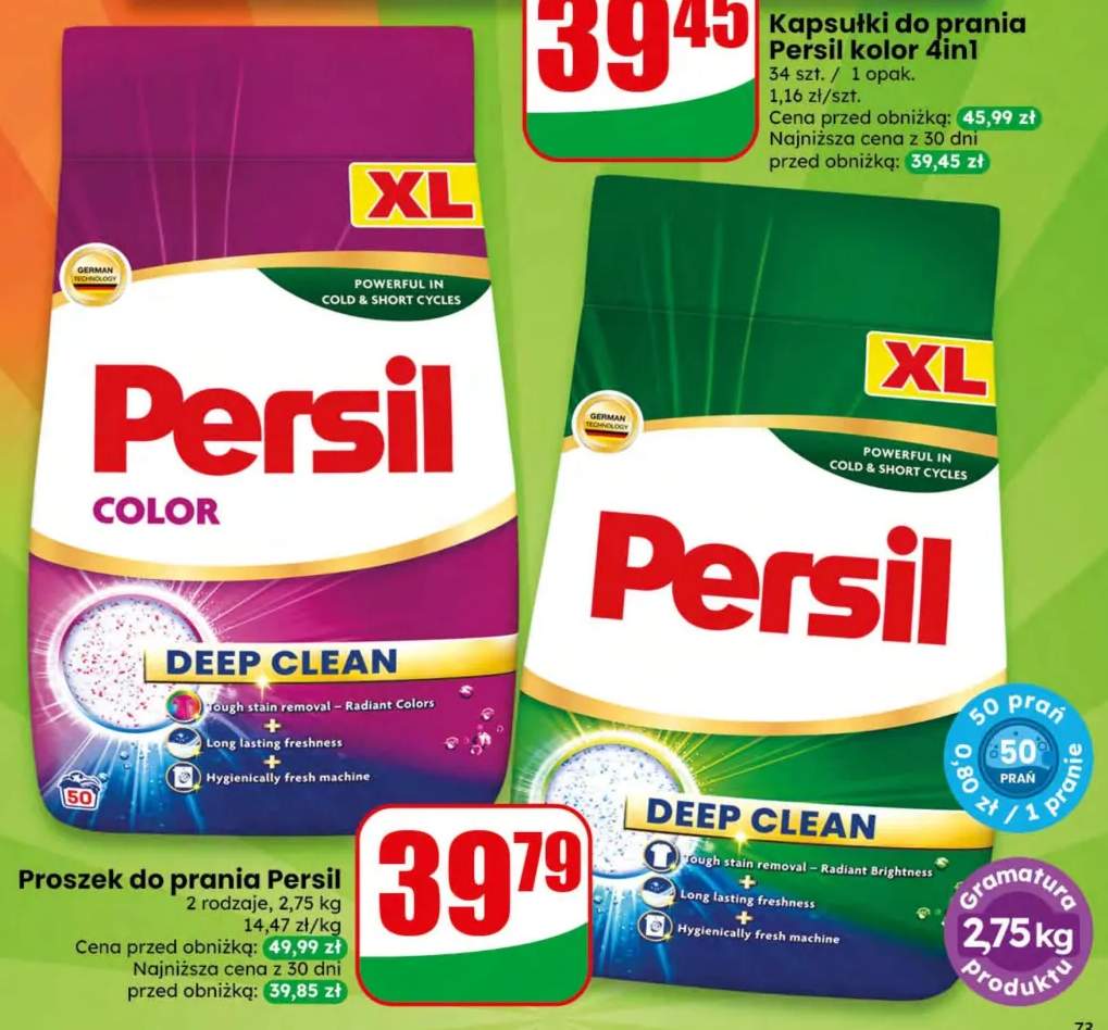 Proszek do prania Persil Color +1 wariant