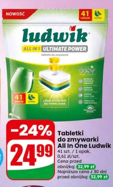 Tabletki do zmywarki All In One Ludwik