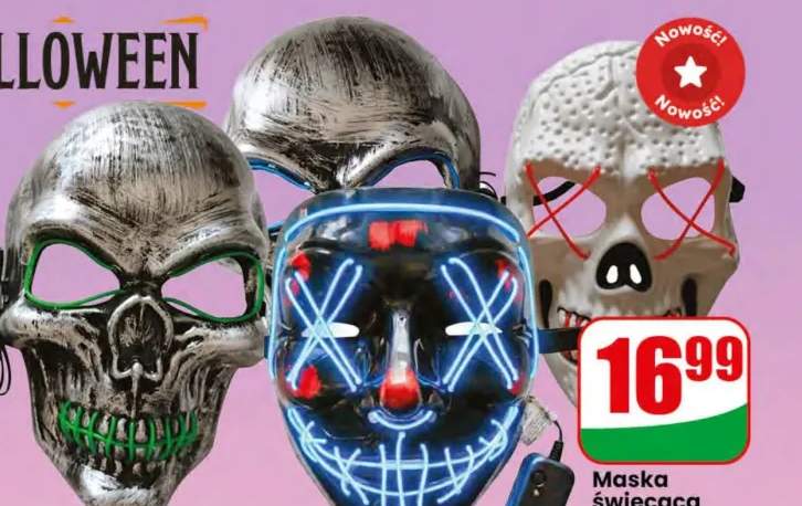 maska Halloween
