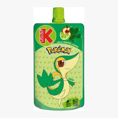 Mus jabłko kaktus limonka Pokemon Kubuś 100g