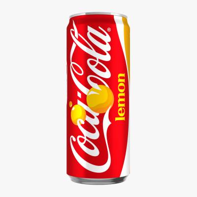 Napój gaz. Coca Cola lemon 330ml puszka