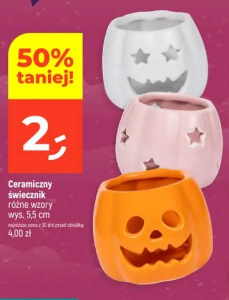 świecznik ceramiczny
