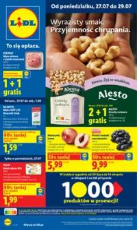 Okładka gazetki Lidl