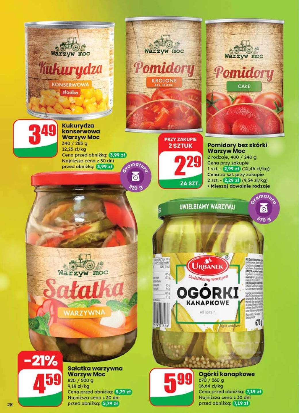 pomidory w puszce